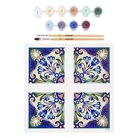 Coastal Tile Paint-by-Number Gallery Mini Kit by Artist's Loft®