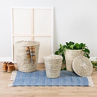 Honey Can Do Natural Nesting Seagrass Snake Charmer's Baskets, 3ct.