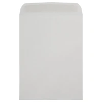 JAM Paper 9" x 12" Gray Kraft Open End Catalog Envelopes