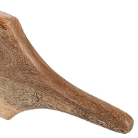 Hello Honey® 14" Natural Wood Charcuterie or Cutting Board with Handle