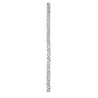 12 Pack: Blue Glass Faceted Rondelle Beads by Bead Landing™