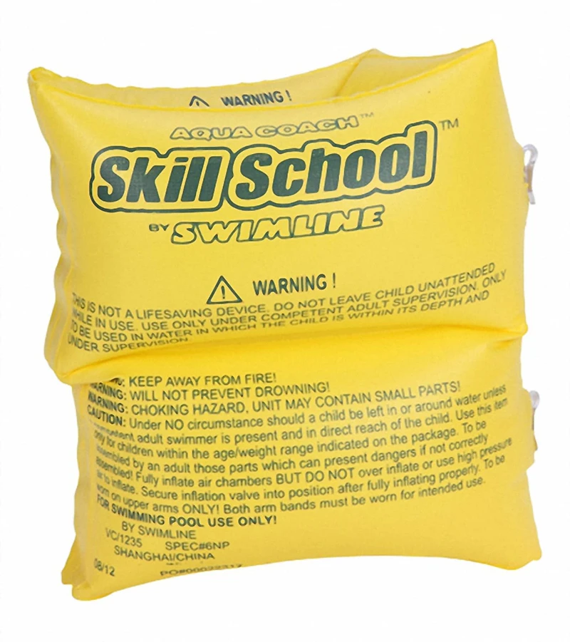 Swim Central Inflatable Yellow Swimming Pool Arm Floats Set