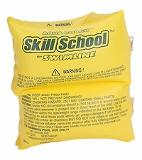 Swim Central Inflatable Yellow Swimming Pool Arm Floats Set