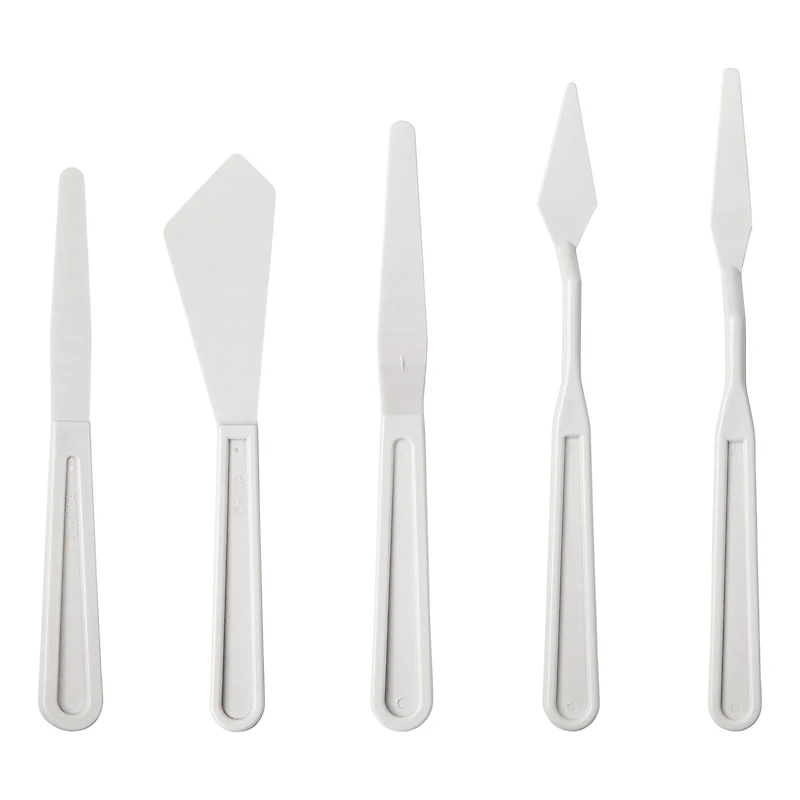 Liquitex® 5-Piece Plastic Palette & Painting Knives Set