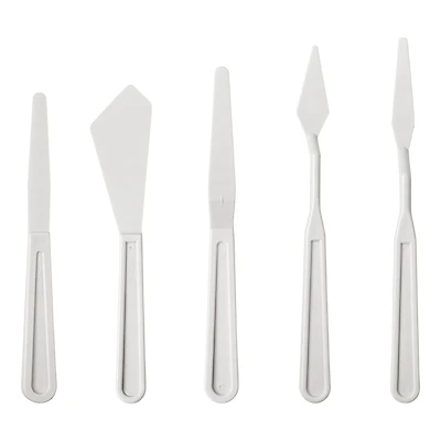 Liquitex® 5-Piece Plastic Palette & Painting Knives Set
