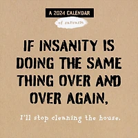 TF Publishing Anti-Affirmations Wall Calendar