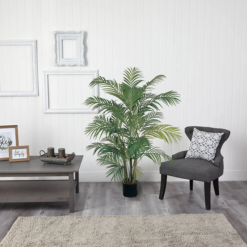 4ft. Potted Areca Silk Palm Tree