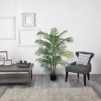 4ft. Potted Areca Silk Palm Tree