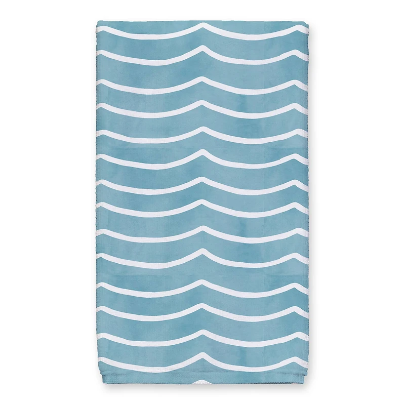 Happiness Comes in Waves Tea Towel Set