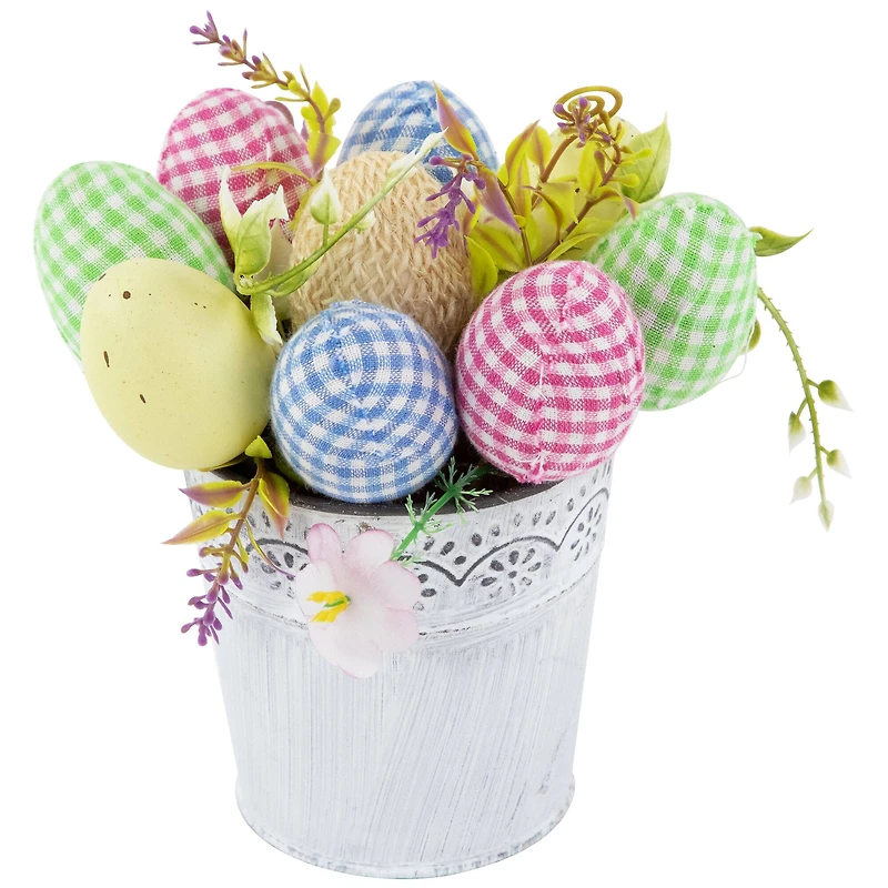 7" Easter Egg Spring Potted Floral Arrangement