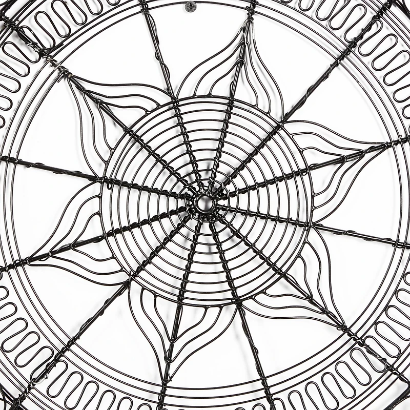 Black Eclectic Wall Décor Set 21", 18" & 15"