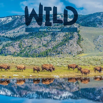 2026 Wild Wall Calendar