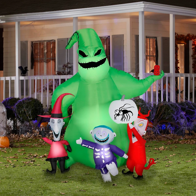 7ft. Airblown® Inflatable Halloween with Creatures
