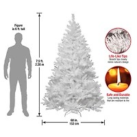 7.5ft. Unlit Winchester White Pine Full Artificial Christmas Tree