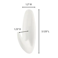 Command™ White Medium Designer Hooks Multi-Pack