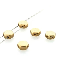 The Beadsmith® Honeycomb 2-Hole Czech Glass Hexagon Beads