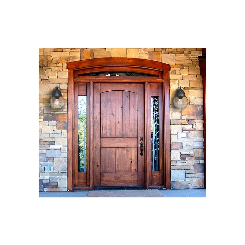 Hello Honey® Bertram Distressed Zinc Industrial Lantern Seedy Glass Globe & Metal Wall Mounted Outdoor Light