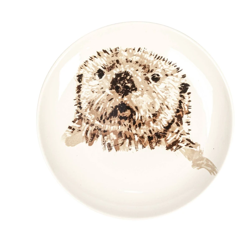 Hello Honey® 8.25" Wildlife Stoneware Dinner Plate Set