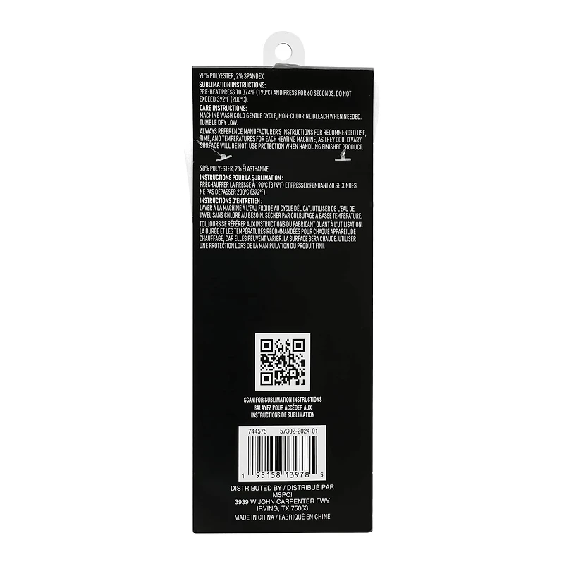 Sublimation Adult Crew Socks by Make Market®