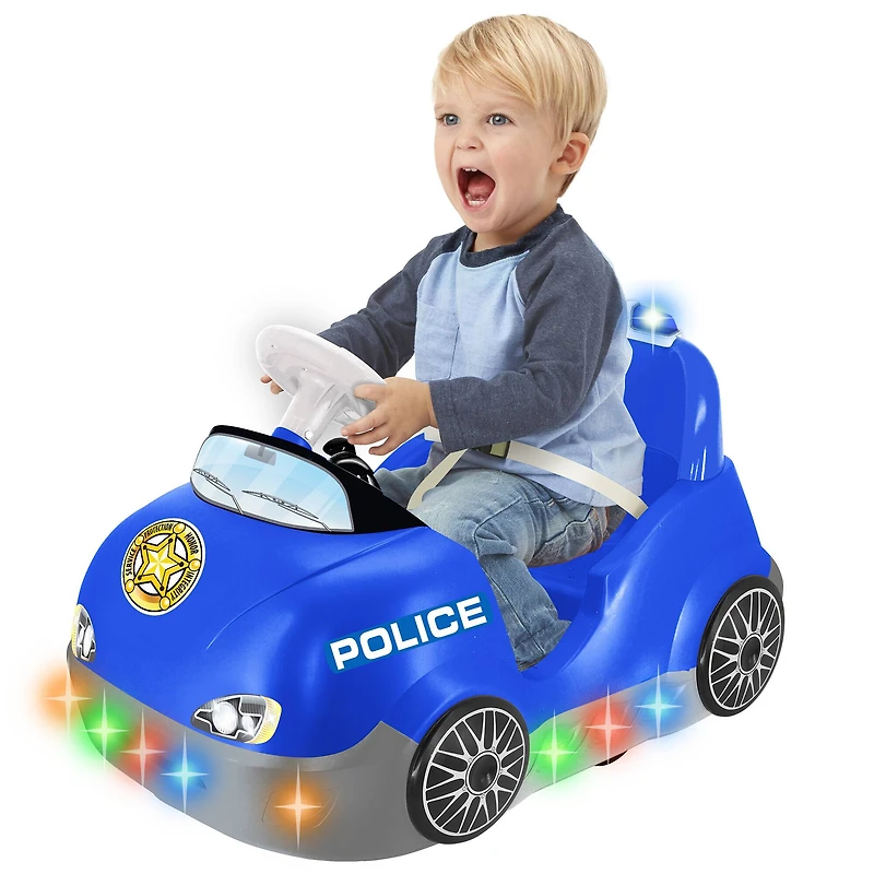 Kiddieland Blue Police Powered Bumper Car