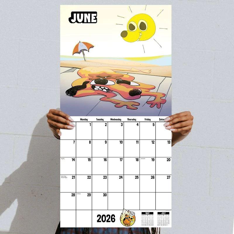 2026 THIS IS FINE Wall Calendar