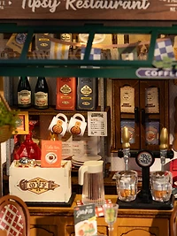 Rolife® Tipsy Restaurant DIY Miniature House Kit