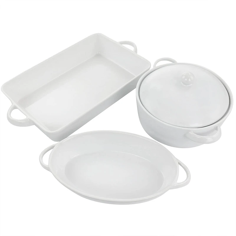 Gibson Elite® Gracious Dining 4-Piece Bakeware Set