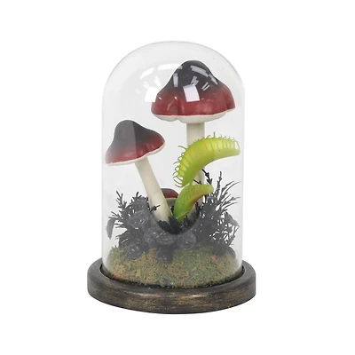 9" Mushroom Cloche Tabletop Accents by Ashland®