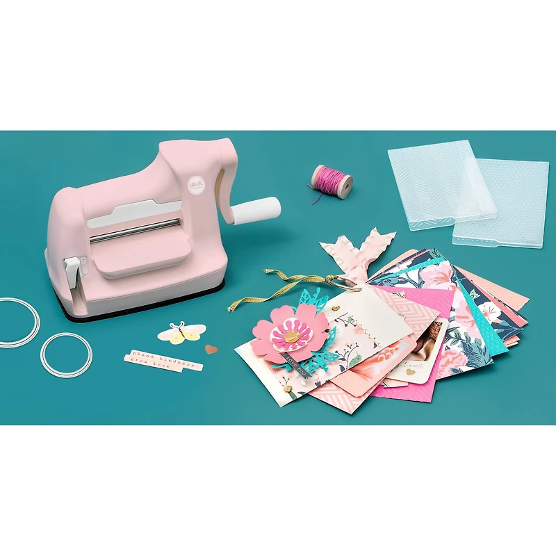 We R Memory Keepers® Mini Evolution™ Pink Die Cut Machine Kit