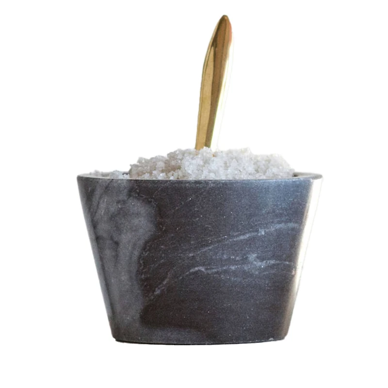 Hello Honey® Assorted Marble Pinch Pots with Brass Spoons, 3ct.