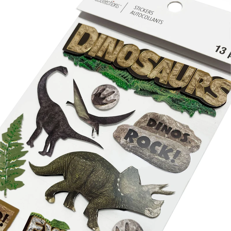 Dinos Rock Dimensional Stickers by Recollections™