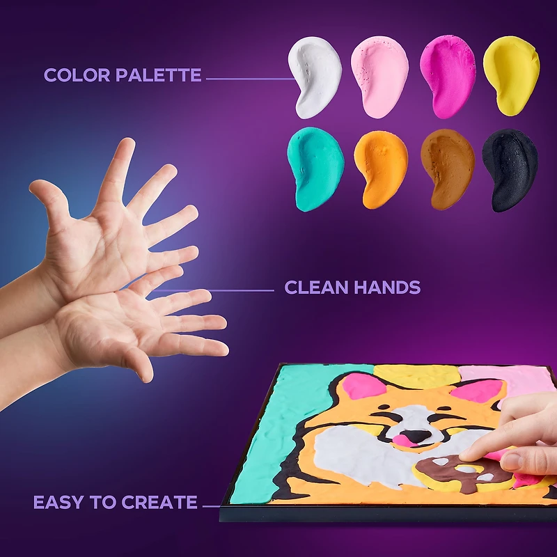 OKTO Fox Clay by Numbers Kit