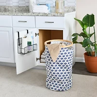 Household Essentials Krush Bamboo Rimmed Hamper (Round