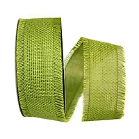 JAM Paper 2.5" x 25yd. Burlap Ribbon