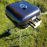 Gibson Home® Catari 18" Black Charcoal BBQ Grill