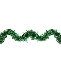 9ft. Pre-Lit Irish Shamrock St. Patrick's Day Tinsel Garland