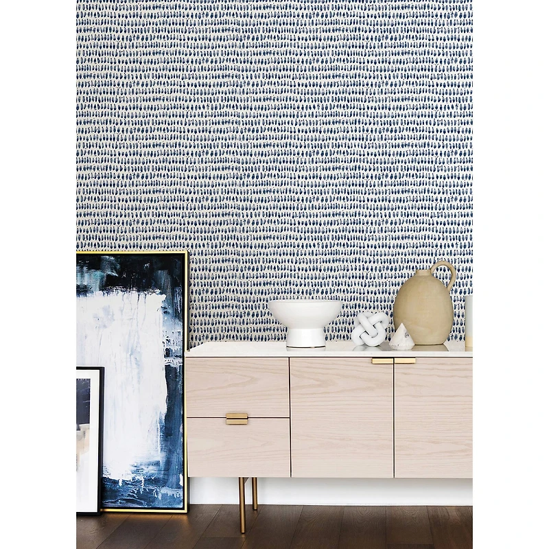 InHome Mystical Navy Peel & Stick Wallpaper