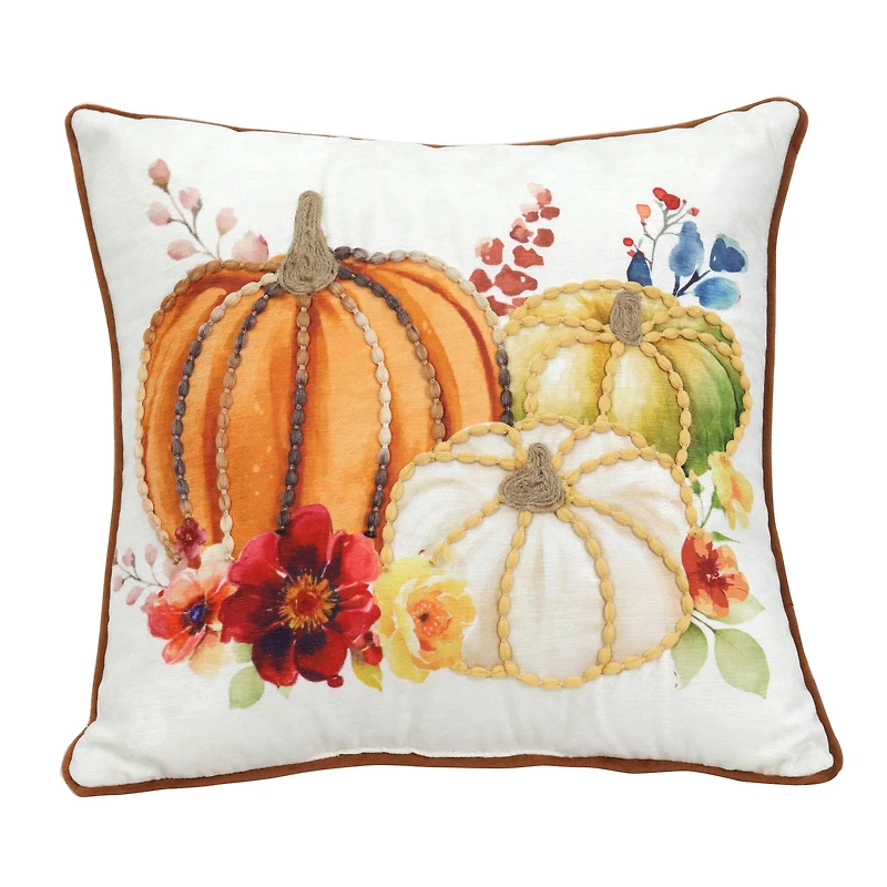 16" Pumpkin Accent Pillow by Ashland®