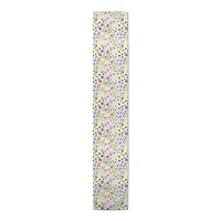 Whimsical Spring Floral Runner 1 16" x 72" Cotton Twill Runner