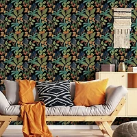 RoomMates Funky Jungle Peel & Stick Wallpaper
