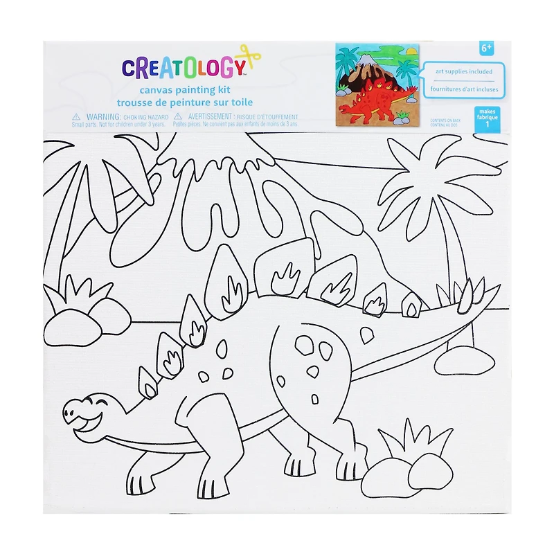 Dinosaur Canvas Painting Kit by Creatology™