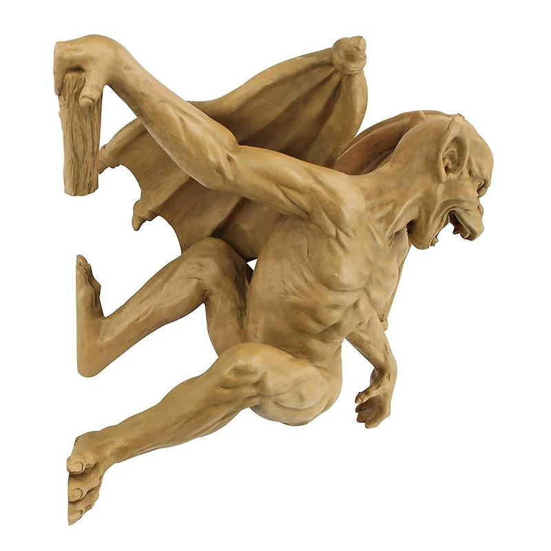 Design Toscano 13" Gaston the Climbing Gothic Gargoyle Statue