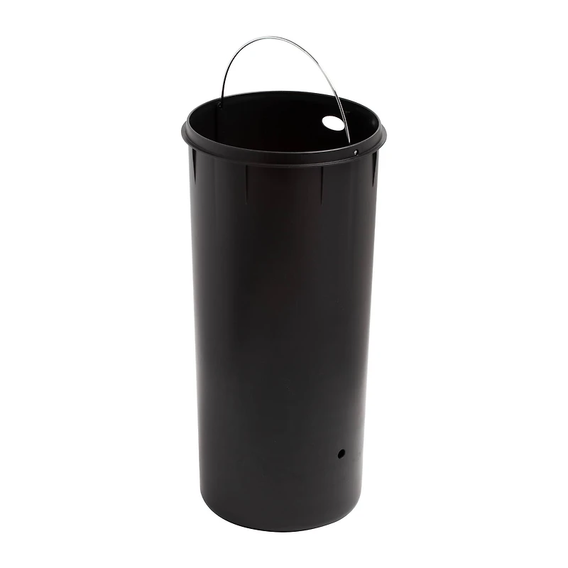 Honey Can Do 30L Soft-Close Round Stainless Steel Trash Can