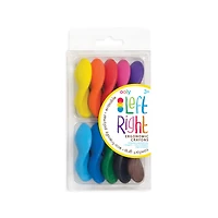 OOLY Left Right Ergonomic Crayons, 10ct.