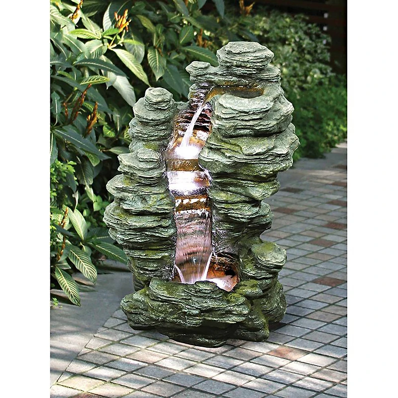 Design Toscano Mineral Point Cascading Garden Fountain