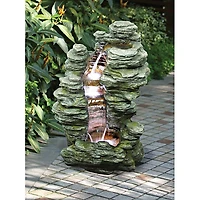 Design Toscano Mineral Point Cascading Garden Fountain