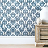 RoomMates Hygge Fern Damask Peel & Stick Wallpaper