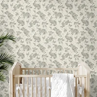 Surface Style Bunny Hop Peel & Stick Wallpaper