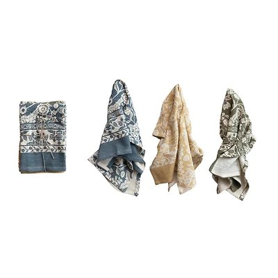 Hello Honey® Multicolor Blossom Cotton Tea Towels Set