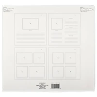 12" x 12" Memories & Moments Guided Scrapbook Layouts by Recollections™